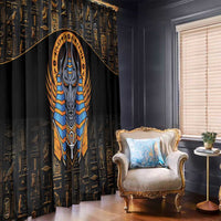 Egyptian Anubis Window Curtain Ancient Egypt Culture - Wonder Print Shop