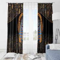Egyptian Anubis Window Curtain Ancient Egypt Culture - Wonder Print Shop