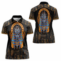 Egyptian Anubis Women Polo Shirt Ancient Egypt Culture - Wonder Print Shop