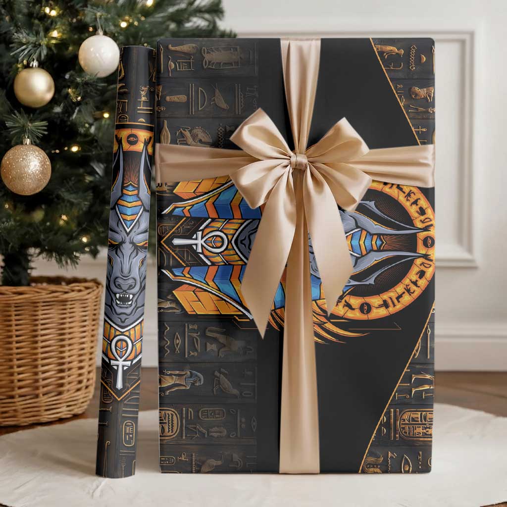 Egyptian Anubis Wrapping Paper Ancient Egypt Culture - Wonder Print Shop