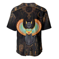 Winged Egypt Cats Baseball Jersey Ancient Egypt Culture LT9 - Wonder Print Shop
