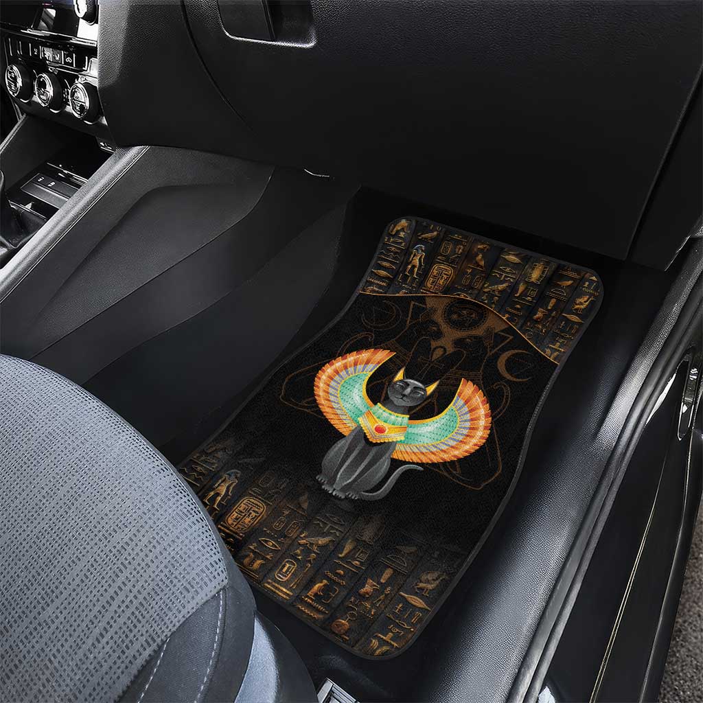 Winged Egypt Cats Car Mats Ancient Egypt Culture LT9 - Wonder Print Shop