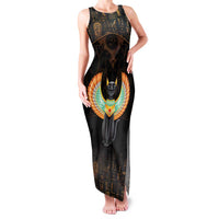 Winged Egypt Cats Family Matching Tank Maxi Dress and Hawaiian Shirt Ancient Egypt Culture - Wonder Print Shop