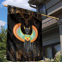 Winged Egypt Cats Garden Flag Ancient Egypt Culture - Wonder Print Shop