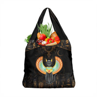 Winged Egypt Cats Grocery Bag Ancient Egypt Culture