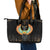 Winged Egypt Cats Leather Tote Bag Ancient Egypt Culture - Wonder Print Shop