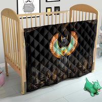 Winged Egypt Cats Quilt Ancient Egypt Culture - Wonder Print Shop