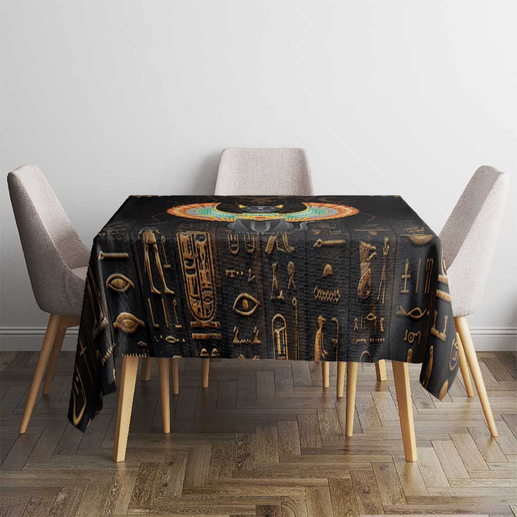 Winged Egypt Cats Tablecloth Ancient Egypt Culture - Wonder Print Shop