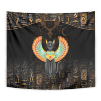 Winged Egypt Cats Tapestry Ancient Egypt Culture - Wonder Print Shop