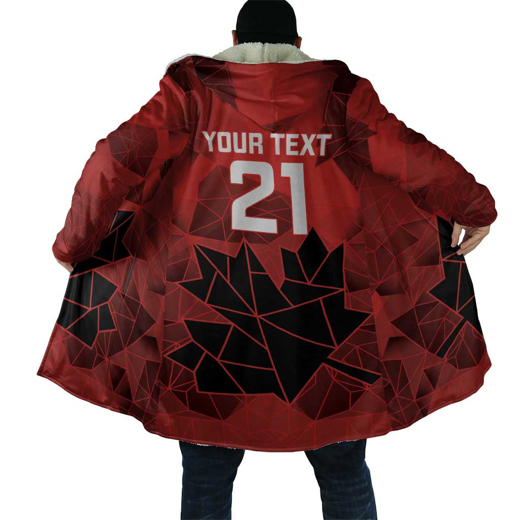 Custom Women Rugby Canada Cloak Maple Energy Never Stops - Wonder Print Shop