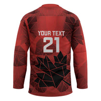 Custom Women Rugby Canada Hockey Jersey Maple Energy Never Stops - Wonder Print Shop