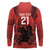 Custom Women Rugby Canada Long Sleeve Polo Shirt Maple Energy Never Stops - Wonder Print Shop