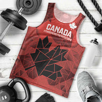 Custom Women Rugby Canada Men Tank Top Maple Energy Never Stops - Wonder Print Shop
