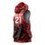 Custom Women Rugby Canada Sleeveless Hoodie Maple Energy Never Stops - Wonder Print Shop