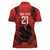 Custom Women Rugby Canada Women Polo Shirt Maple Energy Never Stops - Wonder Print Shop