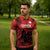Custom Women Rugby Canada Zipper Polo Shirt Maple Energy Never Stops - Wonder Print Shop