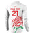 Custom Women Rugby England Button Sweatshirt Red Roses Energy Never Stops - Wonder Print Shop