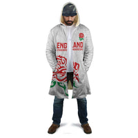 Custom Women Rugby England Cloak Red Roses Energy Never Stops - Wonder Print Shop