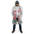 Custom Women Rugby England Cloak Red Roses Energy Never Stops - Wonder Print Shop