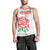 Custom Women Rugby England Men Tank Top Red Roses Energy Never Stops - Wonder Print Shop