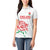 Custom Women Rugby England Women Polo Shirt Red Roses Energy Never Stops - Wonder Print Shop