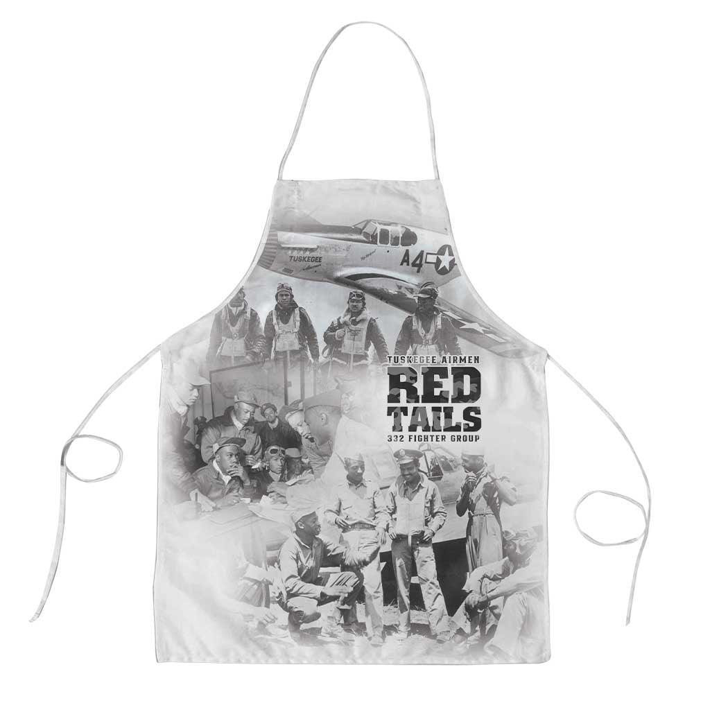 Tuskegee Airmen 332nd Fighter Group Apron The First to Fly with Honor - Wonder Print Shop