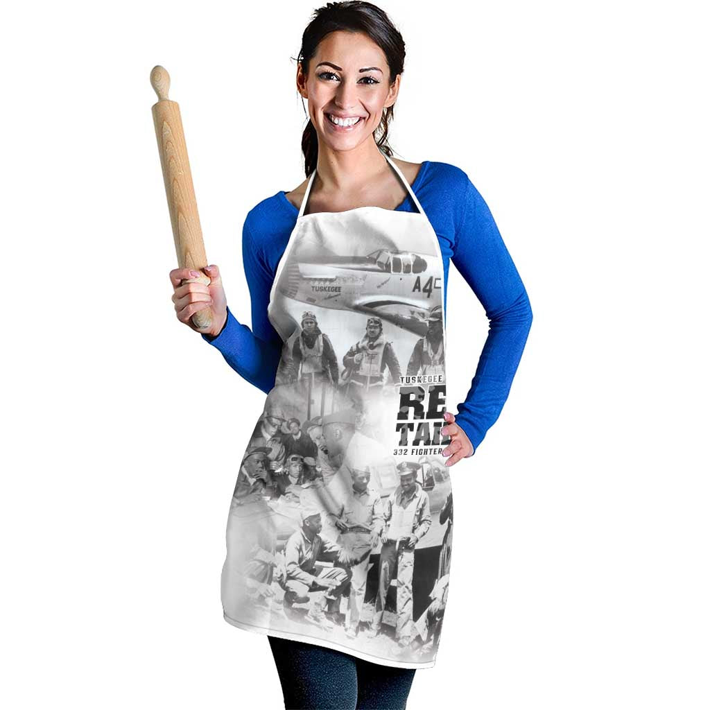 Tuskegee Airmen 332nd Fighter Group Apron The First to Fly with Honor - Wonder Print Shop