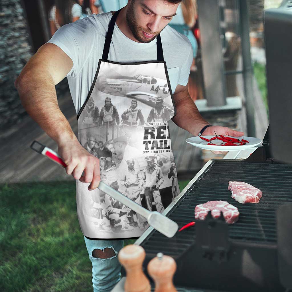 Tuskegee Airmen 332nd Fighter Group Apron The First to Fly with Honor - Wonder Print Shop