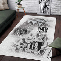 Tuskegee Airmen 332nd Fighter Group Area Rug The First to Fly with Honor - Wonder Print Shop