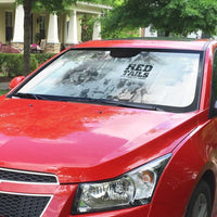 Tuskegee Airmen 332nd Fighter Group Auto Sun Shade The First to Fly with Honor - Wonder Print Shop