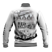 Tuskegee Airmen 332nd Fighter Group Baseball Jacket The First to Fly with Honor - Wonder Print Shop
