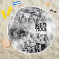 Tuskegee Airmen 332nd Fighter Group Beach Blanket The First to Fly with Honor - Wonder Print Shop