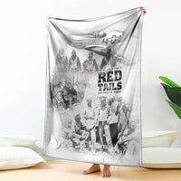 Tuskegee Airmen 332nd Fighter Group Blanket The First to Fly with Honor - Wonder Print Shop