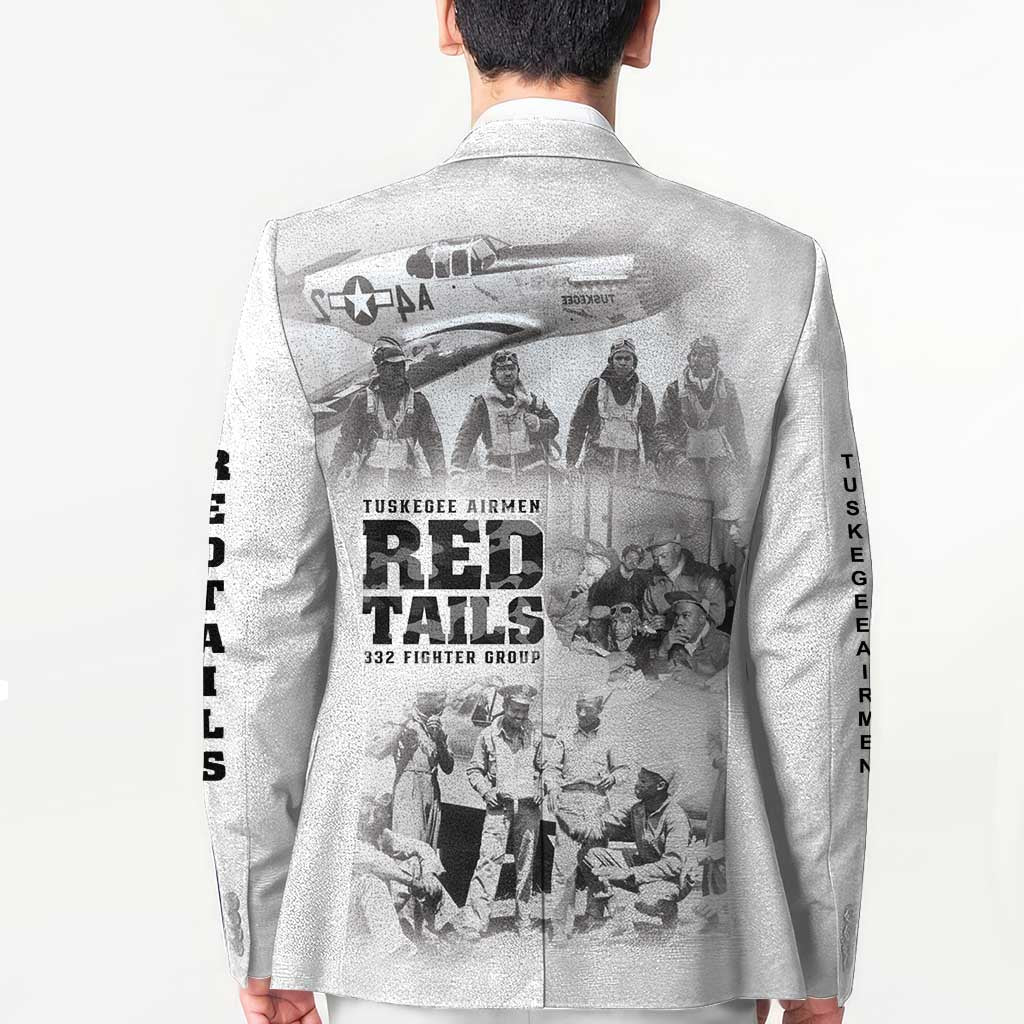 Tuskegee Airmen 332nd Fighter Group Blazer The First to Fly with Honor - Wonder Print Shop