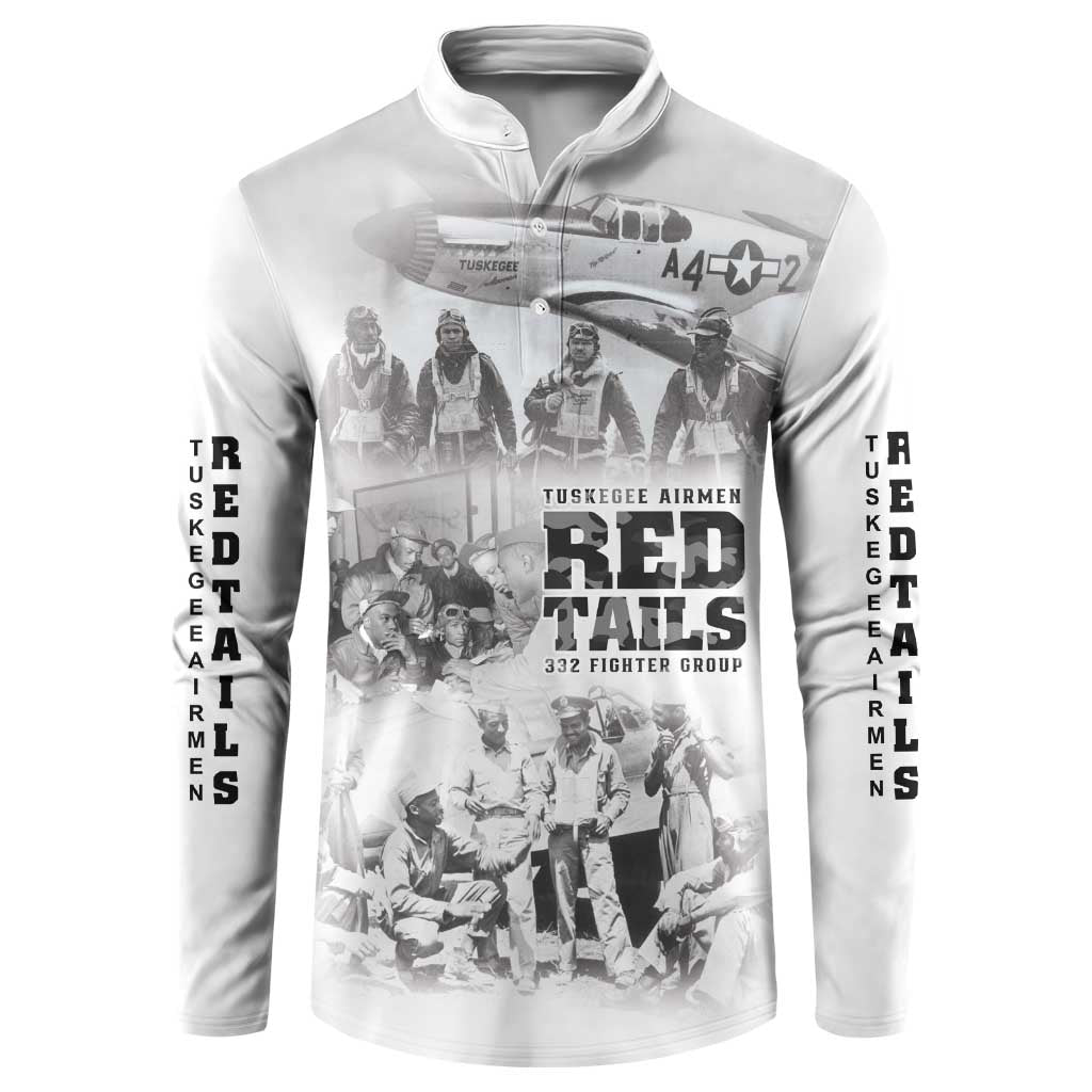 Tuskegee Airmen 332nd Fighter Group Button Sweatshirt The First to Fly with Honor - Wonder Print Shop