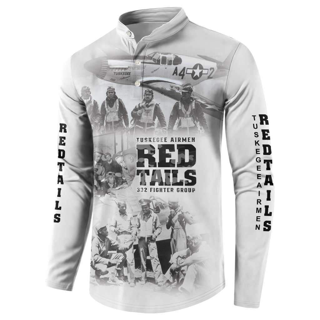 Tuskegee Airmen 332nd Fighter Group Button Sweatshirt The First to Fly with Honor - Wonder Print Shop
