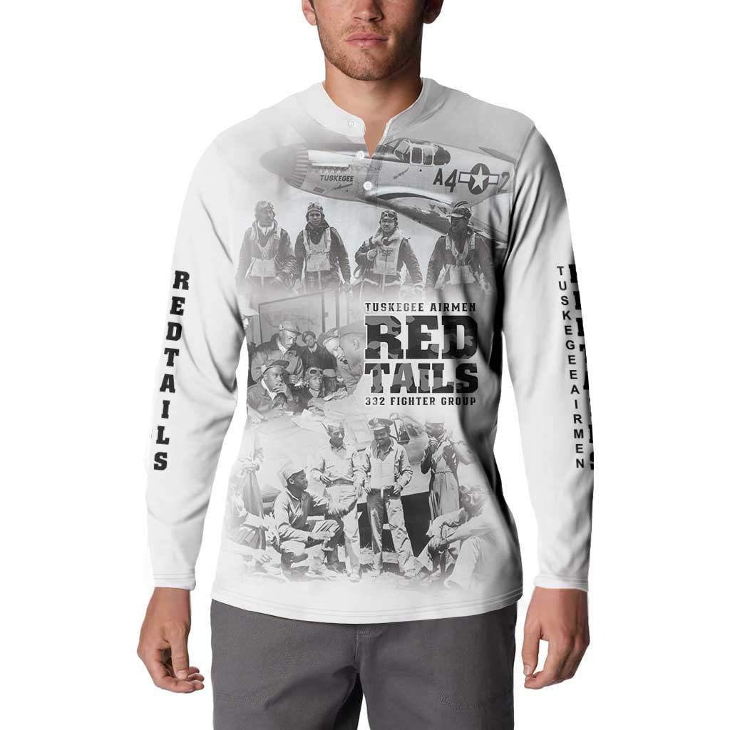 Tuskegee Airmen 332nd Fighter Group Button Sweatshirt The First to Fly with Honor - Wonder Print Shop