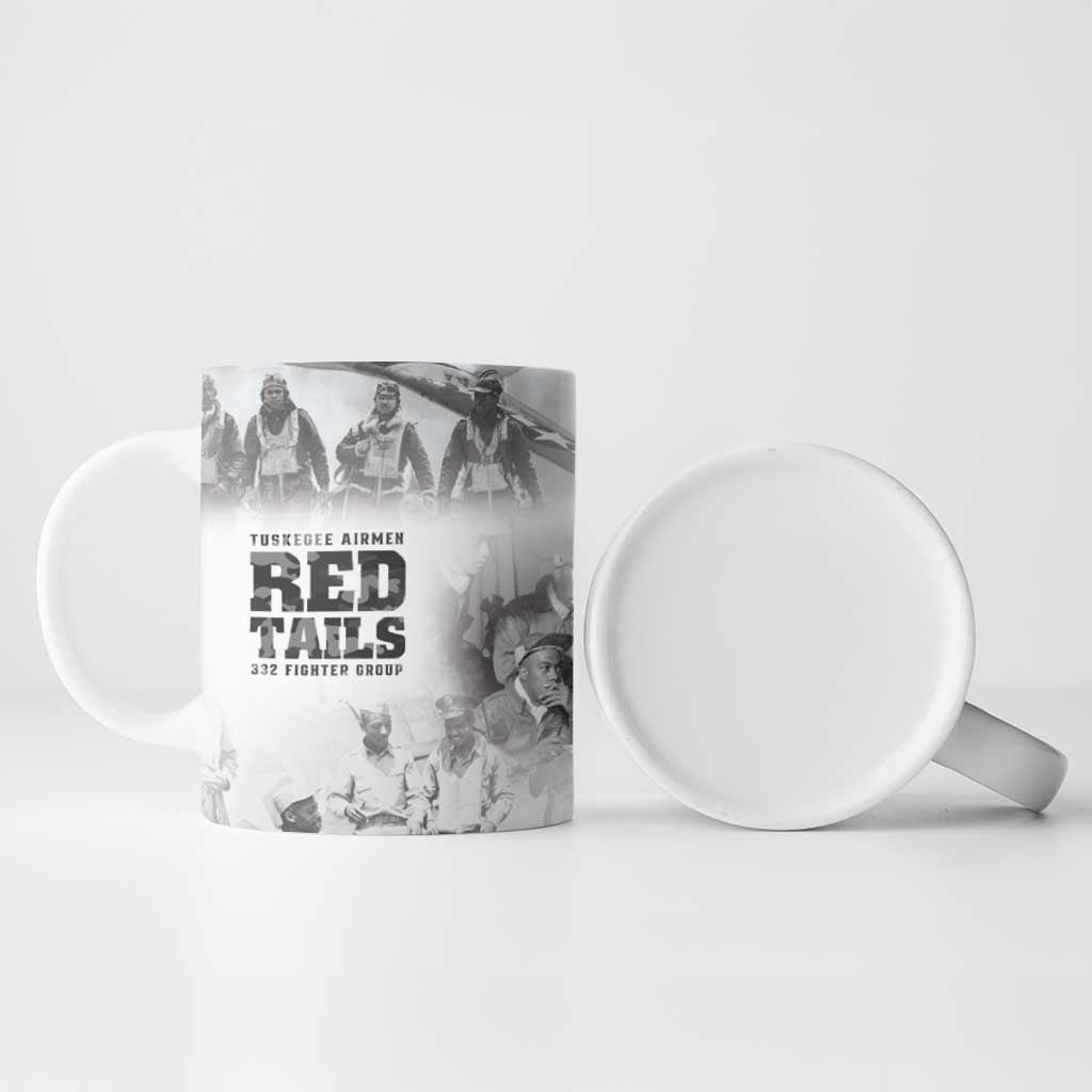 Tuskegee Airmen 332nd Fighter Group Ceramic Mug The First to Fly with Honor - Wonder Print Shop