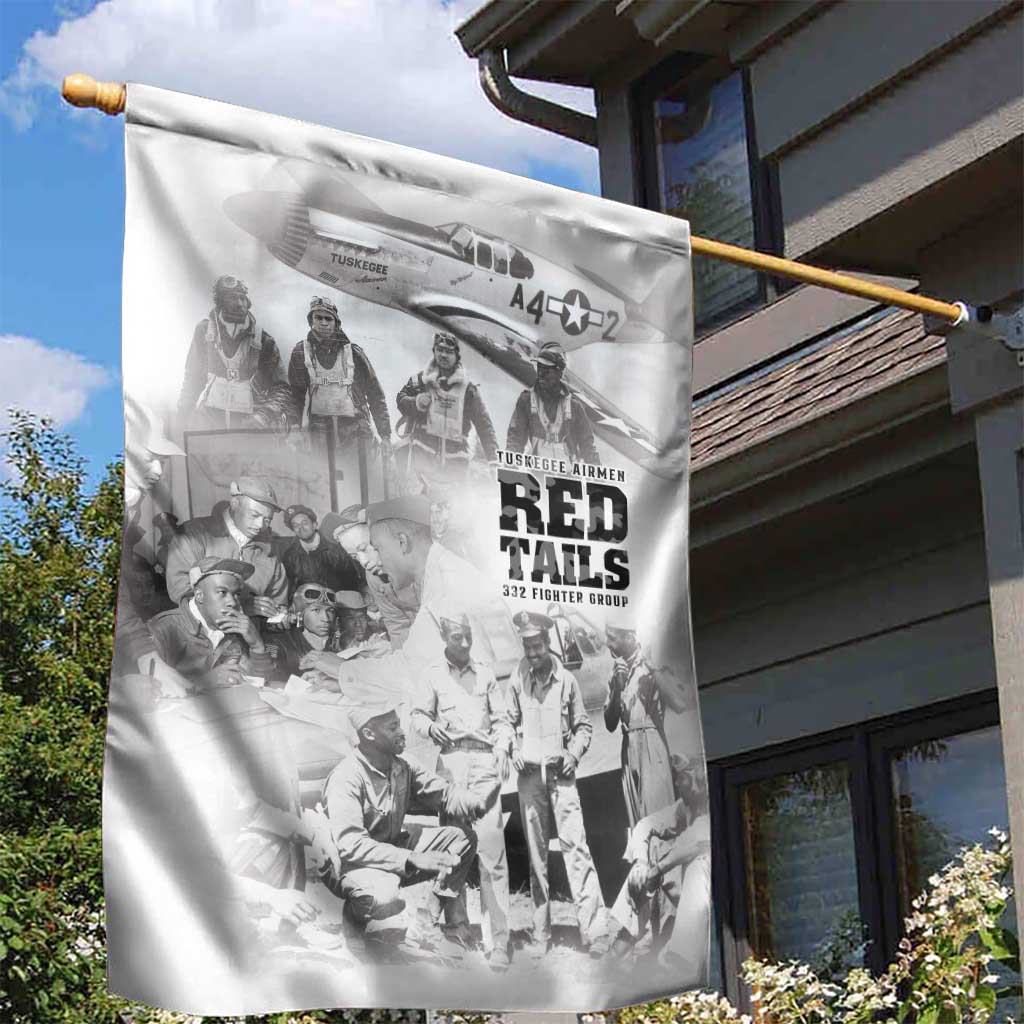 Tuskegee Airmen 332nd Fighter Group Garden Flag The First to Fly with Honor - Wonder Print Shop