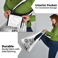 Tuskegee Airmen 332nd Fighter Group Grocery Bag The First to Fly with Honor - Wonder Print Shop