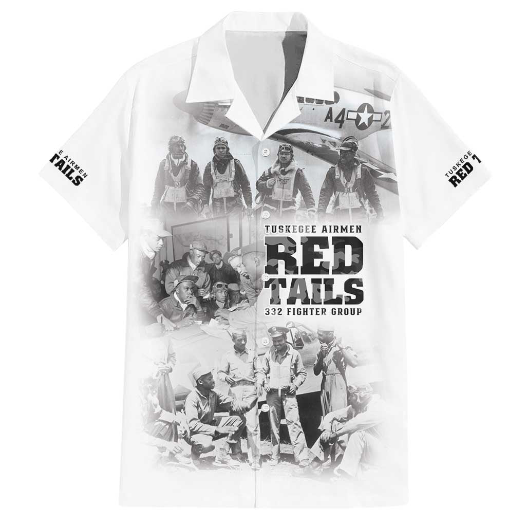 Tuskegee Airmen 332nd Fighter Group Hawaiian Shirt The First to Fly with Honor - Wonder Print Shop
