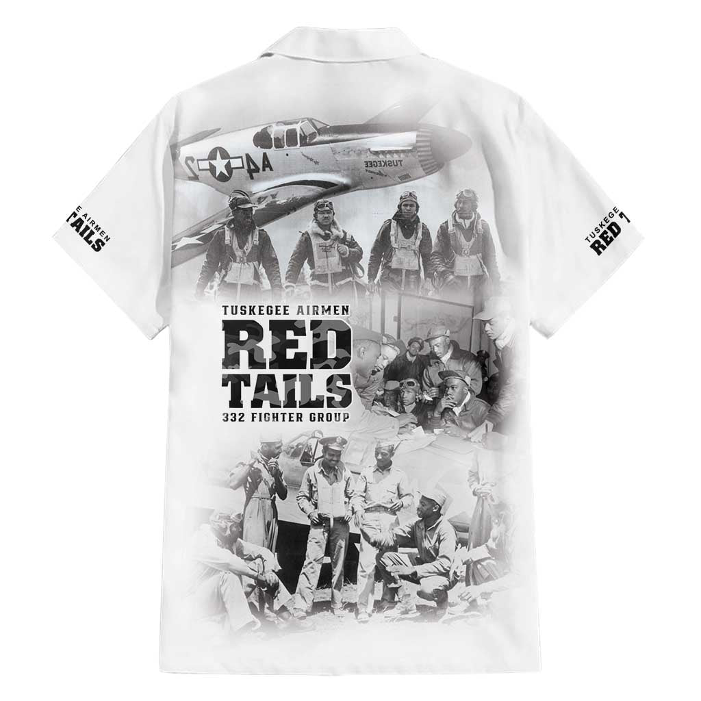Tuskegee Airmen 332nd Fighter Group Hawaiian Shirt The First to Fly with Honor - Wonder Print Shop