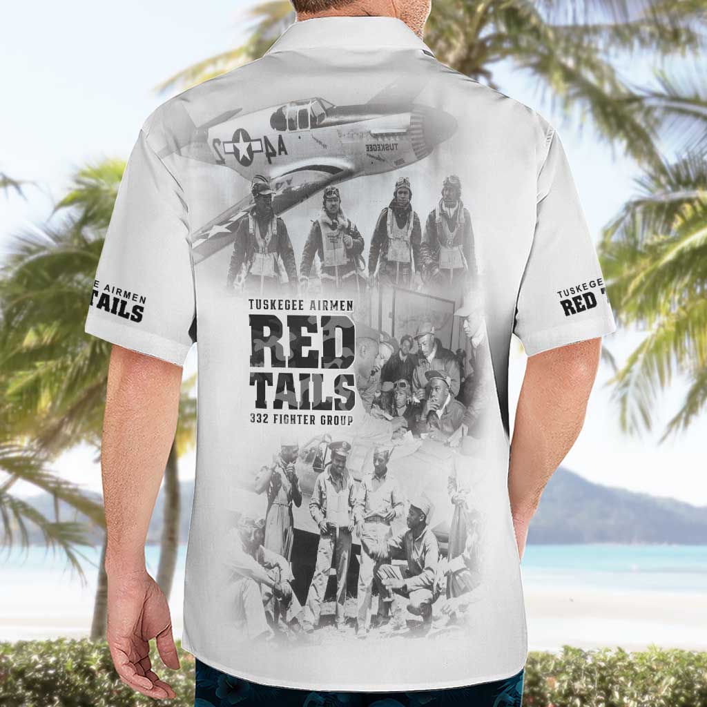 Tuskegee Airmen 332nd Fighter Group Hawaiian Shirt The First to Fly with Honor - Wonder Print Shop