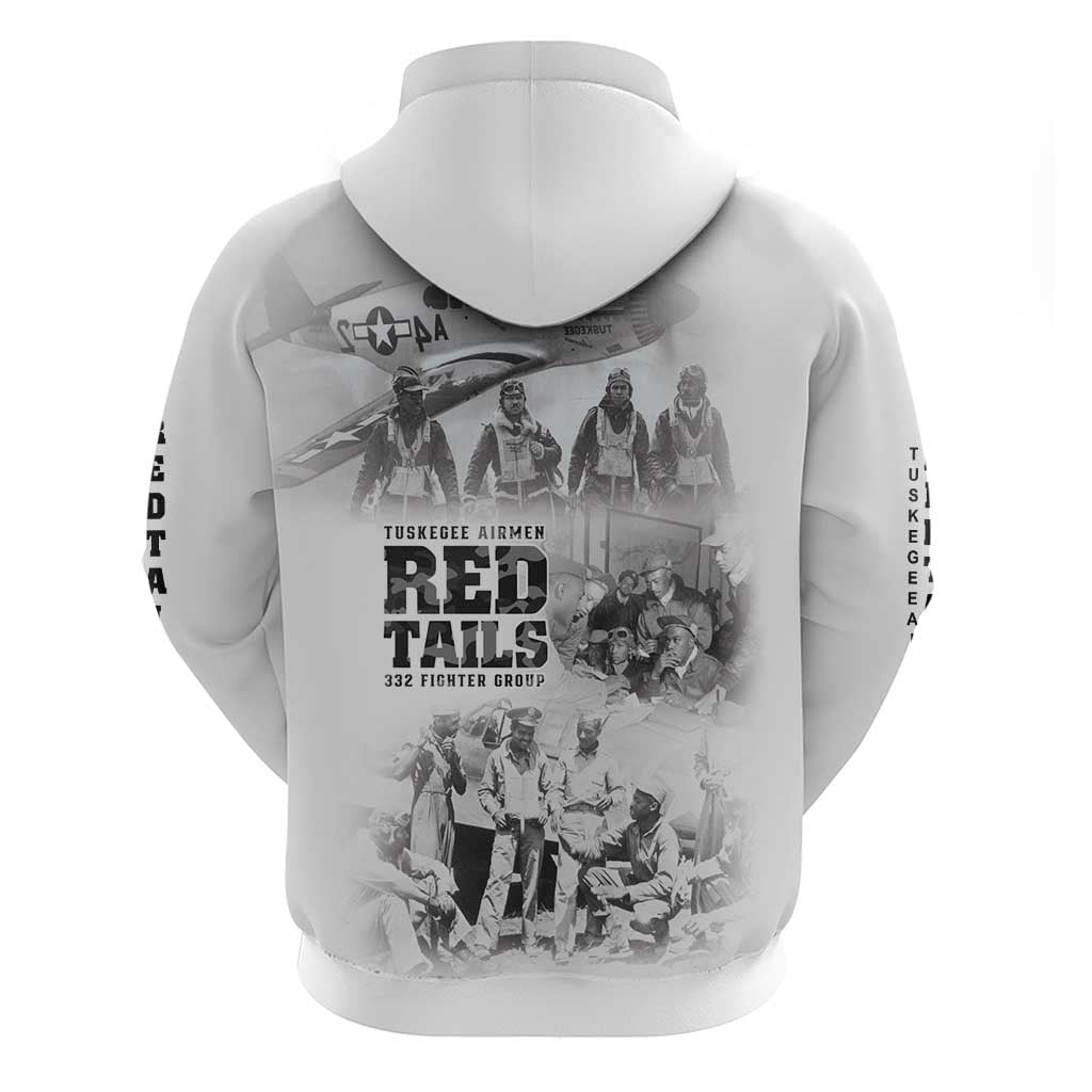 Tuskegee Airmen 332nd Fighter Group Hoodie The First to Fly with Honor - Wonder Print Shop