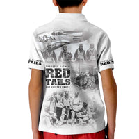 Tuskegee Airmen 332nd Fighter Group Kid Polo Shirt The First to Fly with Honor - Wonder Print Shop