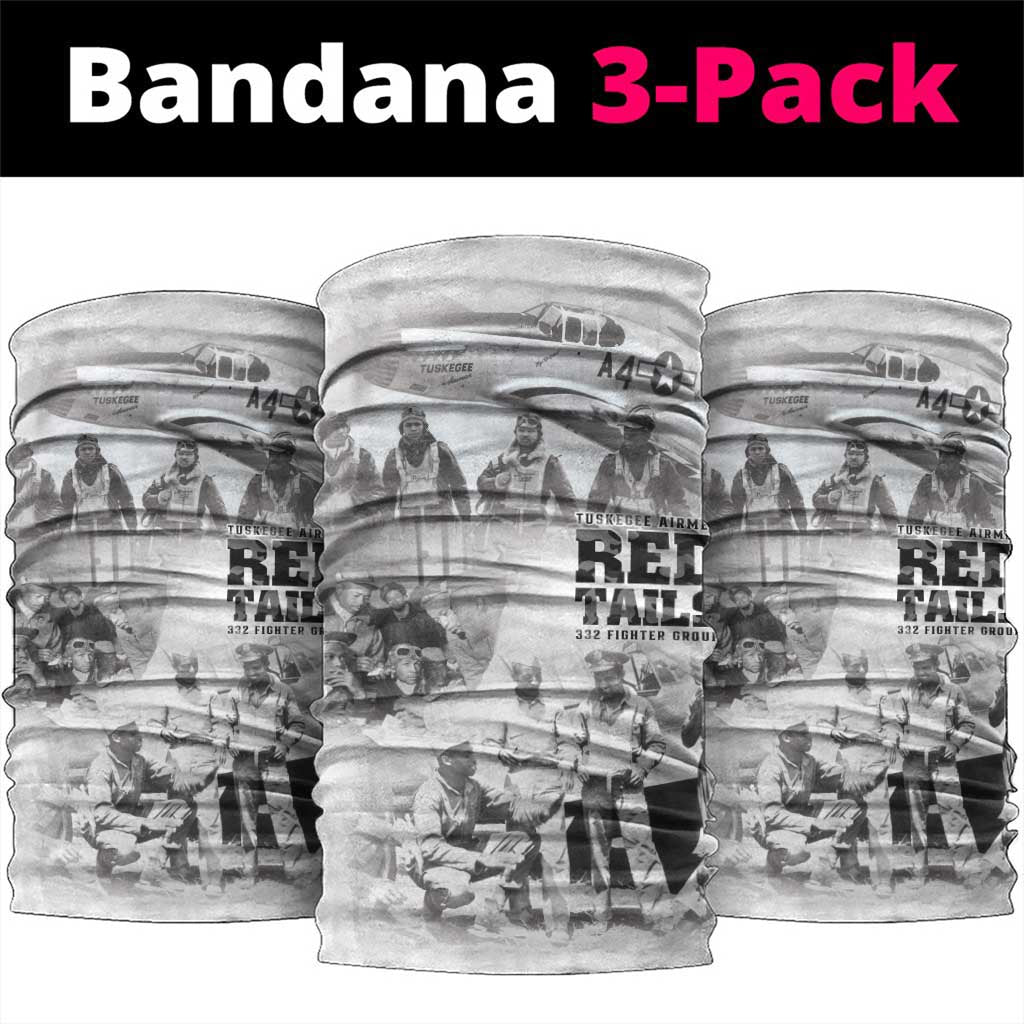 Tuskegee Airmen 332nd Fighter Group Neck Gaiter The First to Fly with Honor - Wonder Print Shop