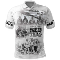 Tuskegee Airmen 332nd Fighter Group Polo Shirt The First to Fly with Honor - Wonder Print Shop