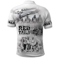 Tuskegee Airmen 332nd Fighter Group Polo Shirt The First to Fly with Honor - Wonder Print Shop
