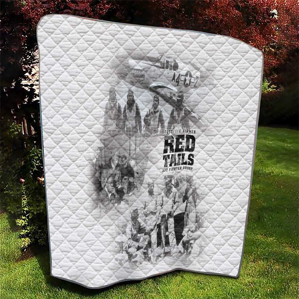 Tuskegee Airmen 332nd Fighter Group Quilt The First to Fly with Honor - Wonder Print Shop