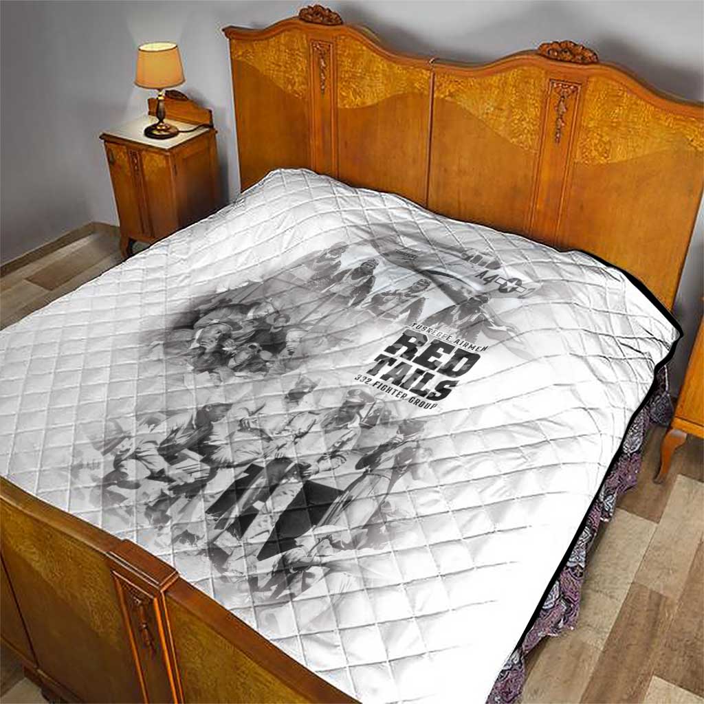 Tuskegee Airmen 332nd Fighter Group Quilt The First to Fly with Honor - Wonder Print Shop